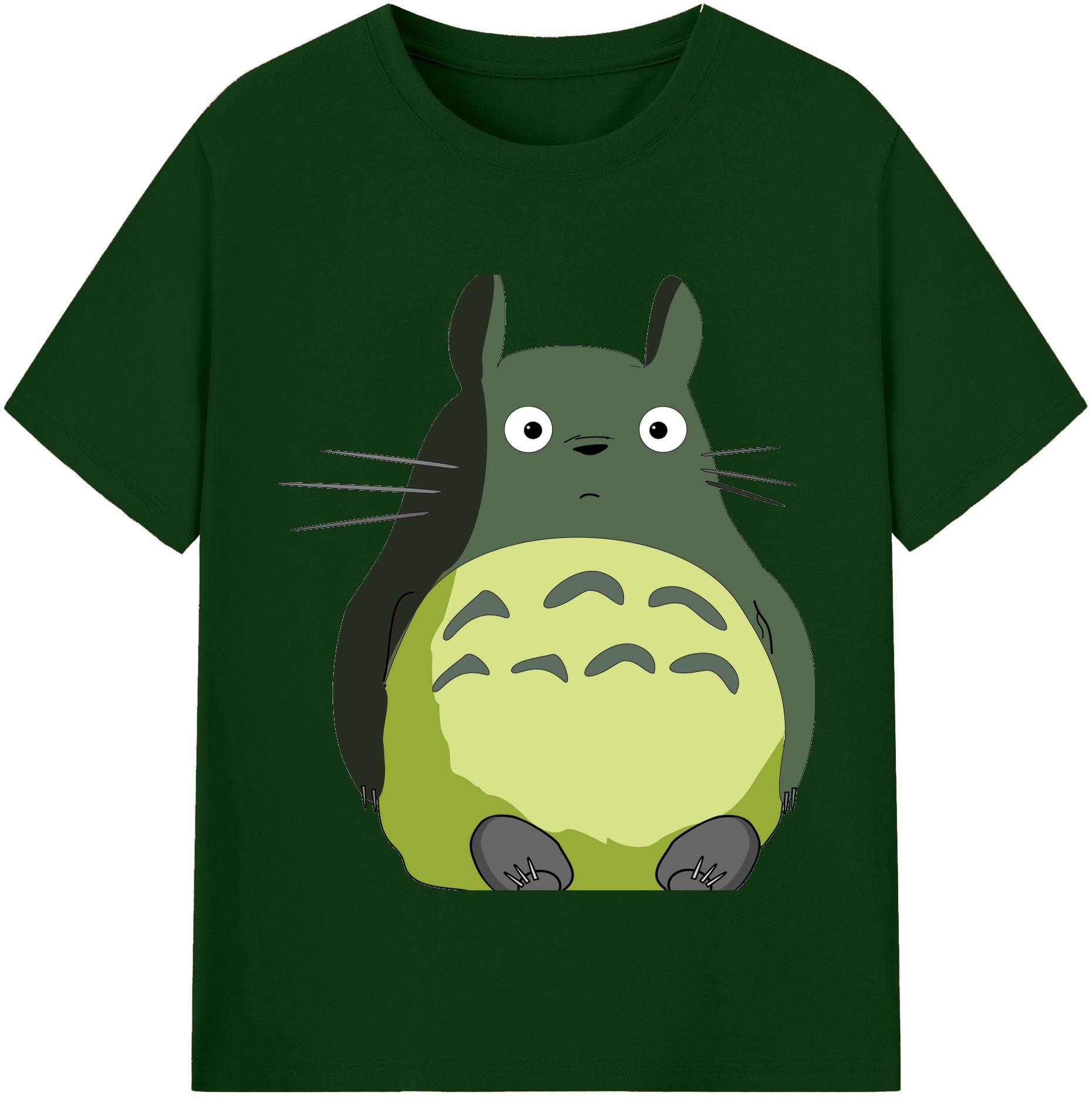 （画像用） となりのトトロ 草壁メイ 草壁サツキ My Neighbor Totoro Satsuki Kusakabe Mei Kusakabe 綿100％半袖Tシャツ（フロントプリント）